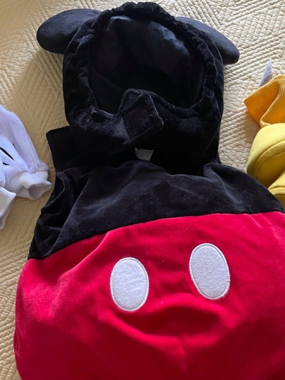 Disney Black and Red Mouse Character Costume Hoodie
